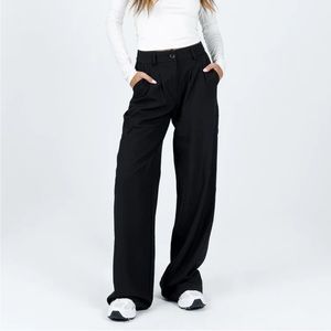BRAND NEW. Princess Polly Archer Pants. Black, Size 4